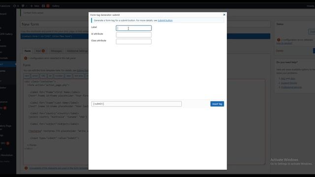 Create Form using Contact form 7 plugin - WordPress смотреть онлайн