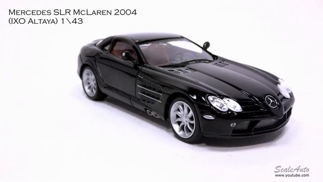 Mercedes SLR McLaren 2004 (IXO Altaya) 1\43 смотреть онлайн