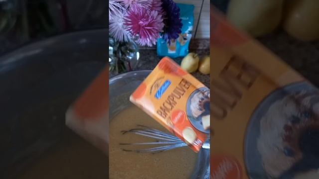 Шарлотка с грушами #рецепты #рецепт #выпечка #вкусно #пирогшарлотка #пирог