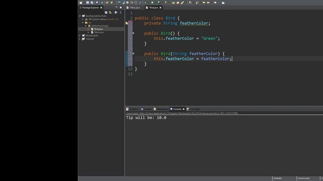 Java - #11 - Classes and Scanner смотреть онлайн
