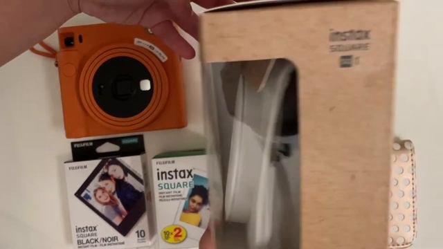 Fujifilm Instax SQ1 in Terracotta Orange *UNBOXING* смотреть онлайн