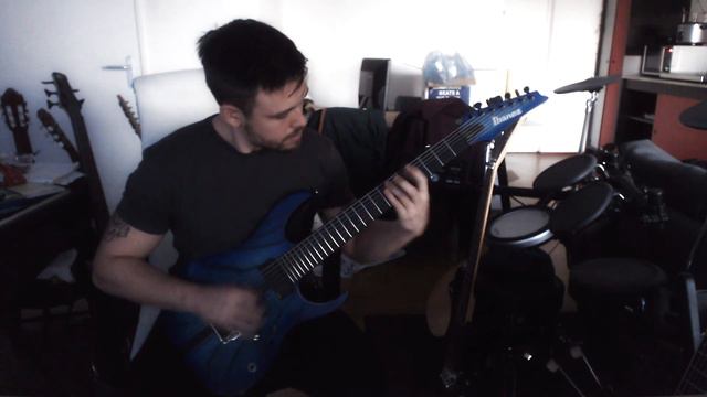 Trivium - Into the Mouth of Hell We March (guitar cover) смотреть онлайн