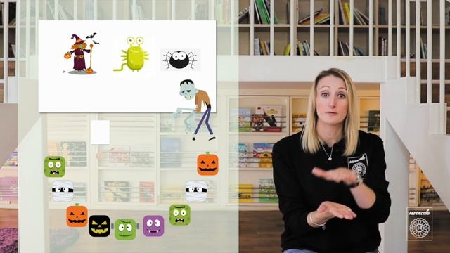Halloween Flashcard Games for Kids смотреть онлайн