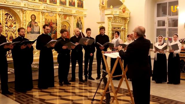В храме Сошествия Святого Духа отметили годовщину освещения храма концертом хорового пения. смотреть онлайн