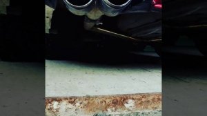 Раздвоенный выхлоп на Toyota Camry 70 Камри 70