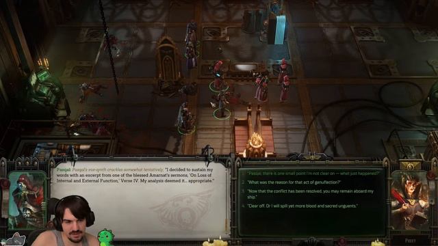 Warhammer 40,000: Rogue Trader - [Hard][Act 2] 1st WH40k Game - Warp Travel Encounters REEEE смотреть онлайн