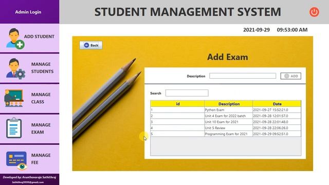 Student Management System | Using Java | Quick Overview смотреть онлайн