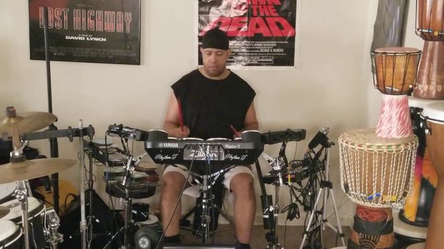 "Higher Ground" Funk Jam!! (Yamaha DD-75) смотреть онлайн