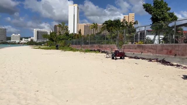 (Live)Virtual Walk 'N Talk to Fujita Beach - Tumon Bay Tumon, Guam 🇬🇺 смотреть онлайн