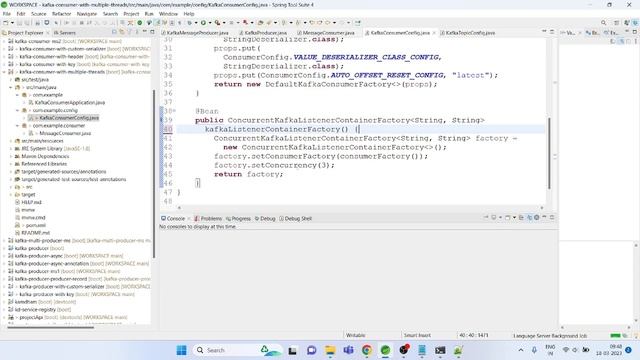 Kafka Java Part 9 : Kafka Consumer with multiple Threads смотреть онлайн
