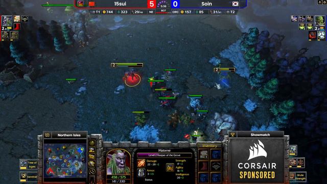 WC3 - Leeks Cup 11: [ORC] Soin vs. 15sui [NE] - Bo9 смотреть онлайн