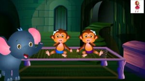 Five little monkey || Five little monkey jumping on the bed || jumping on the bed