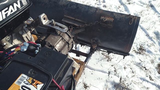 ГЕНЕРАТОР и ЛЕБЕДКА на минитрактор вместо гидравлики! смотреть онлайн