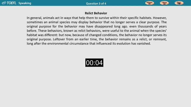 16 TOEFL Speaking Test 9 New test format with 4 questions 2022 смотреть онлайн