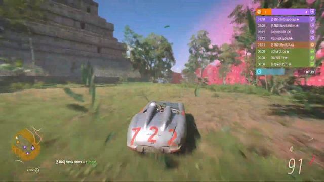 Survival at Ek' Balam in a 1955 Mercedes-Benz 300 SLR (Forza Horizon 5) | FULL EVENT смотреть онлайн