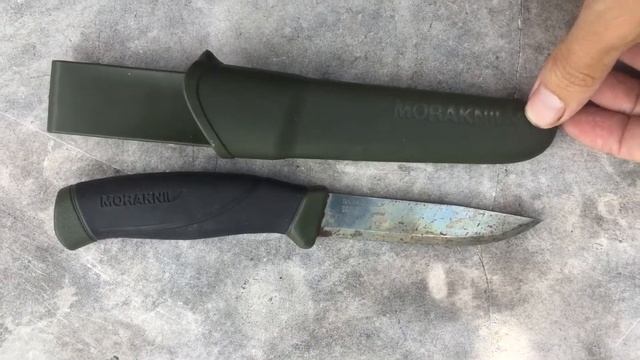 Обзор ножа Мора Morakniv Compagnion смотреть онлайн