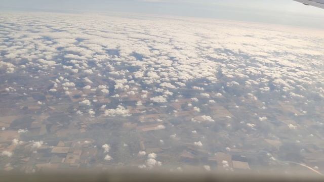 SkyUp. Перелет Борисполь-Одесса 28.09.2019. Вид из иллюминатора. Без обрезки. смотреть онлайн