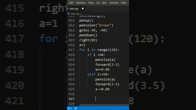 How To Draw Rose In Python Turtle - Python Tutorial смотреть онлайн