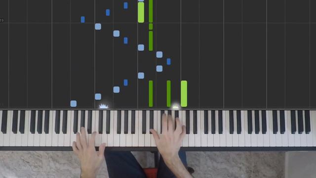 Shrek Fairytale Piano CRAZY VERSION 😵😥 Synthesia (+ MIDI & SHEET SCORE) смотреть онлайн