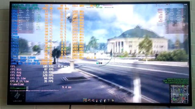 Xeon E5-2689 + GTX 1070 World of Tanks 4K, QHD, FullHD смотреть онлайн