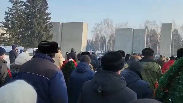 15 февраля у Монумента Славы. Новосибирск смотреть онлайн