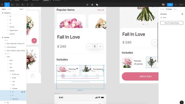 Анимация в Фигме — Smart Animate (Prototyping in Figma) смотреть онлайн
