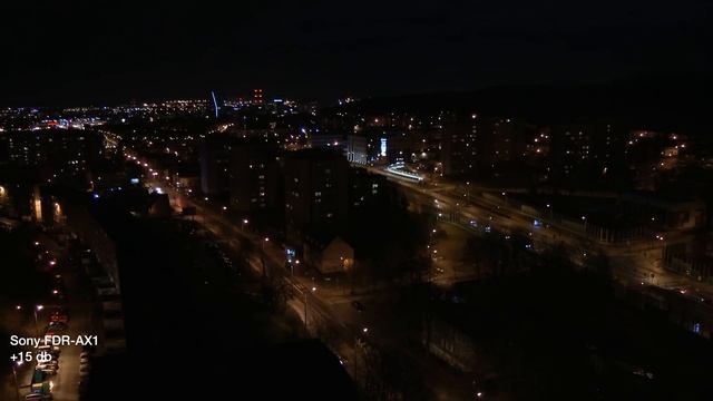 Sony FDR-AX1 dB range test , low light 4k смотреть онлайн