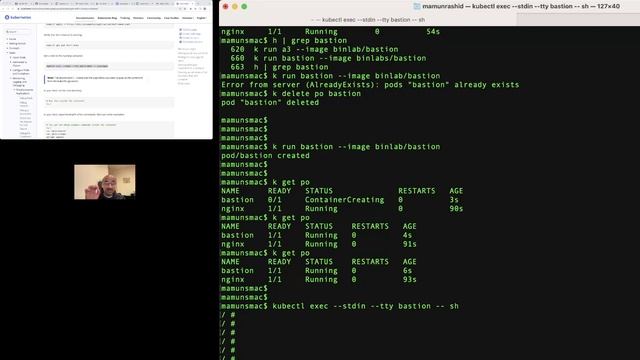CKA LAB 27 (Kubernetes Certification): Create nginx & bastion pods, test connectivity 2 namespaces смотреть онлайн