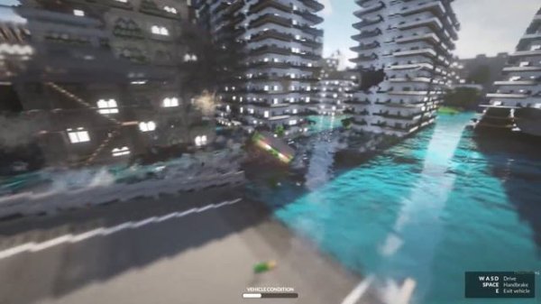 КИНУЛ ЧЕРНУЮ ДЫРУ В ГОРОД МОДЫ TEARDOWN Володя в Тирдаун ( тирдавн ) Майнкрафт с реальной физикой