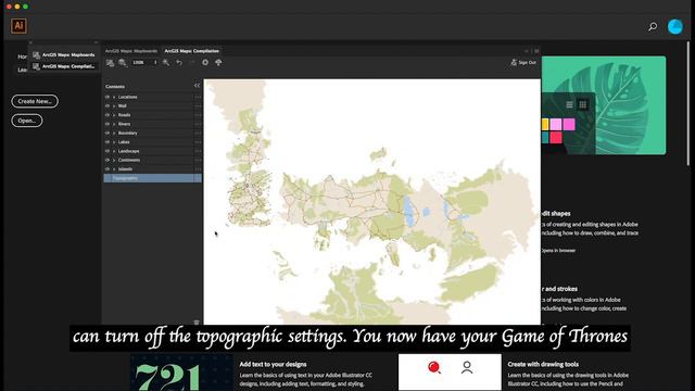 ArcGIS Maps for Adobe Creative Cloud: Game of Thrones смотреть онлайн
