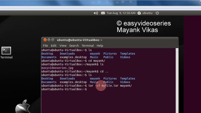 How to create .tar , .tar.gz files and extract them in Ubuntu Step By Step Tutorials смотреть онлайн