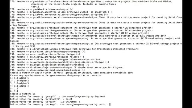 Spring Tutorial 4 - Using Maven on the Command Line смотреть онлайн