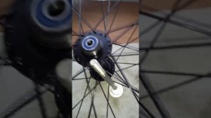 Как поставить пром подшипники на заднее колесо фэтбайка