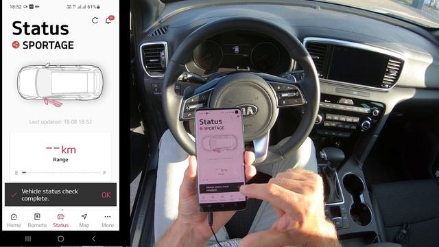 KIA Connect , UVO , prezentare aplicatie smartphone , Sportage Gt line hybrid electric смотреть онлайн