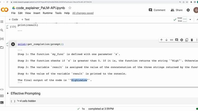 GenAI Project #1: Build Python Code Explainer App using PaLM API - in 15 min ⚡️ Deploy with Gradio смотреть онлайн