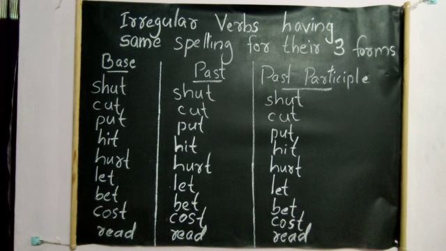 Irregular#verbs#with#same#spelling#in#three#forms#simple#steps#learn#english#part#19#olive#english смотреть онлайн