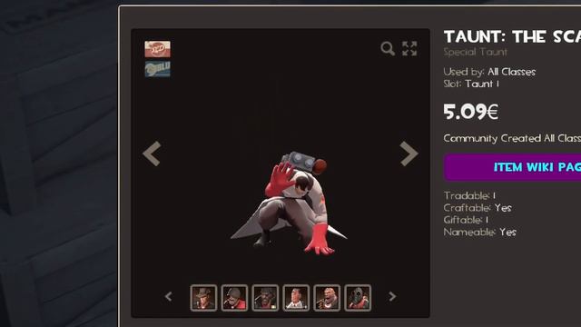The Most SCARIEST Taunt in TF2... смотреть онлайн