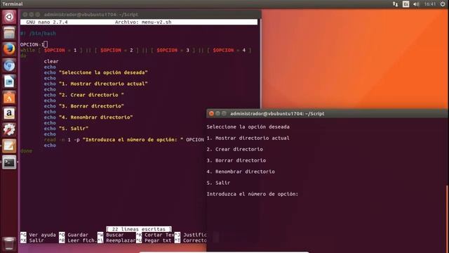 Curso script Linux - Video 6 - Usando bucles while y until смотреть онлайн