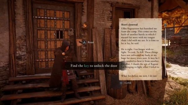 Repton (Scroll & Flying Paper Tattoo Location) - Assassin's Creed Valhalla