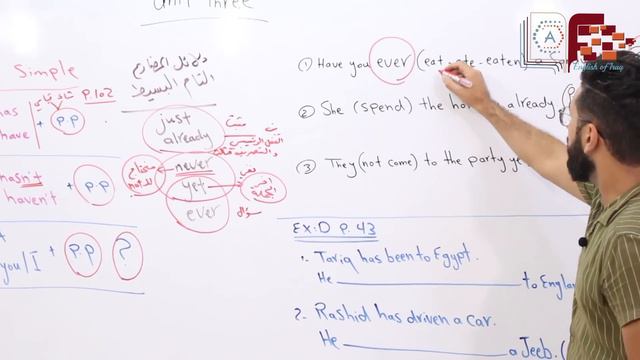الرابع الاعدادي / الوحدة 3 / الحلقة 1 / المضارع التام البسيط / قطعة ساندرا смотреть онлайн
