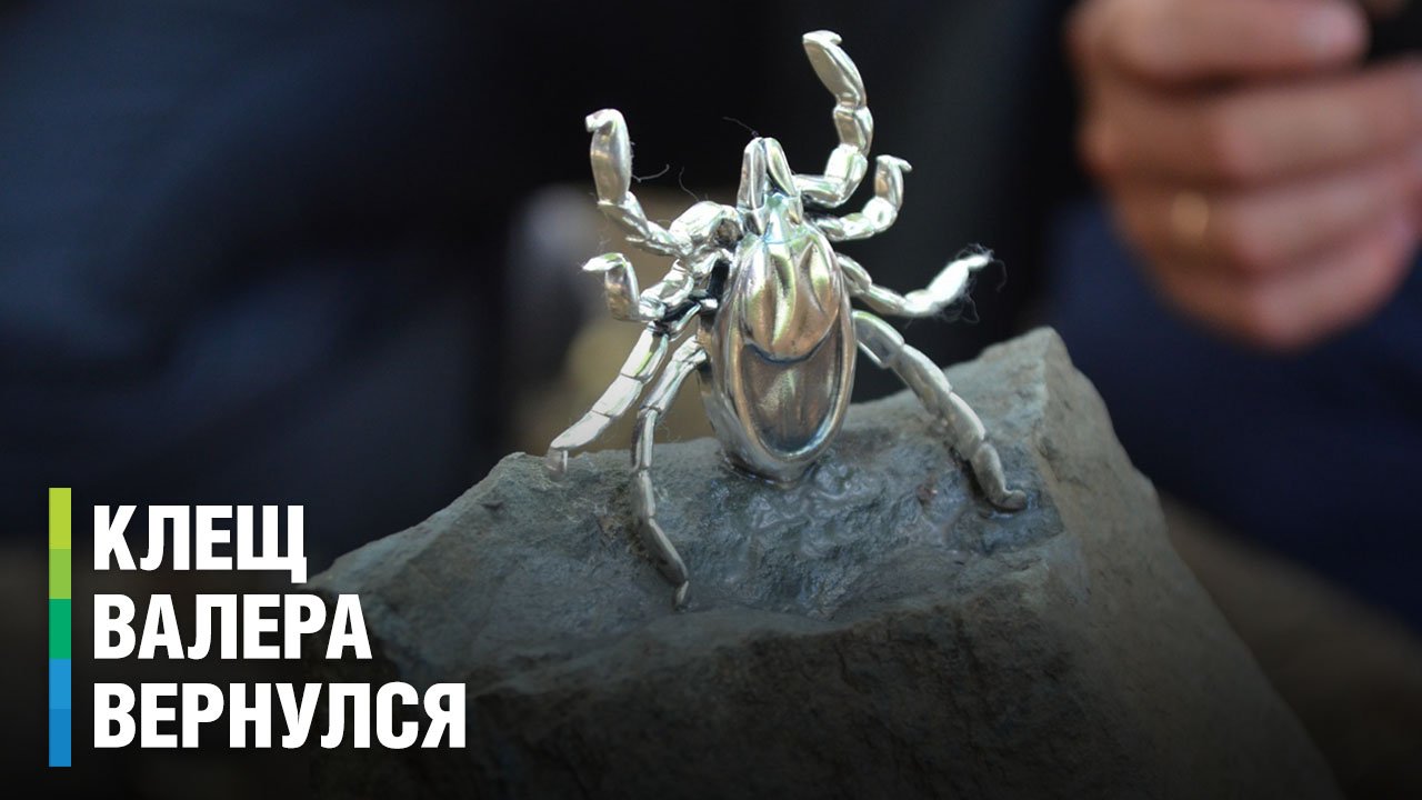 «Валера, настало твоё время!». В Уфе восстановили серебряный памятник клещу Валере смотреть онлайн