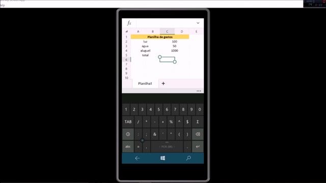 Excel Windows 10 mobile - Tutorial смотреть онлайн