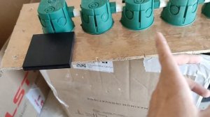 Монтаж 5-ти выключателей Aqara H1 EU в ряд.