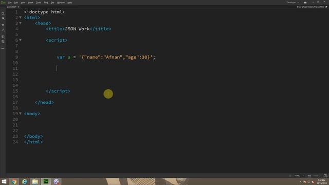 what is JSON how to use Urdu tutorials | Afnan Yousuf смотреть онлайн