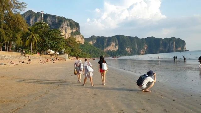 Вечерняя прогулка по Краби (Тайланд, провинция Краби) смотреть онлайн