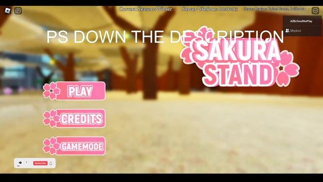 Sakura Stand FREE PRIVATE SERVER *VIP SERVERS* | The X-Event Sakura Stand *Newest Working 2022 * PS смотреть онлайн