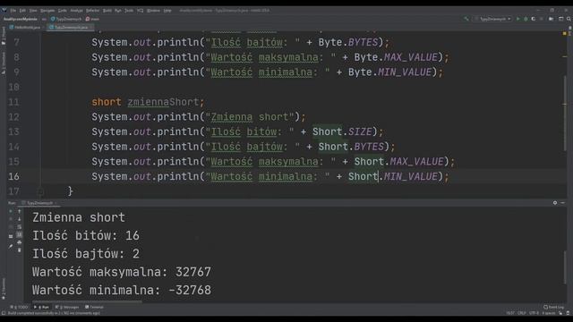 Kurs podstaw programowania w Java Lekcja 02. Co to jest zmienna? Deklaracja zmiennych. Typy proste. смотреть онлайн