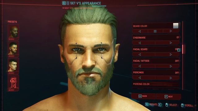 Cyberpunk 2077 - Character Creation - Geralt Of Rivia V (Male)