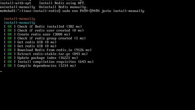 Install Redis on Linux with Justo.js смотреть онлайн