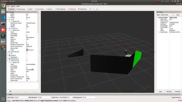 Point Cloud on TurtleBot3 by ROS and PCL Library смотреть онлайн